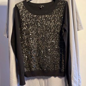 Black Express sequins sweater